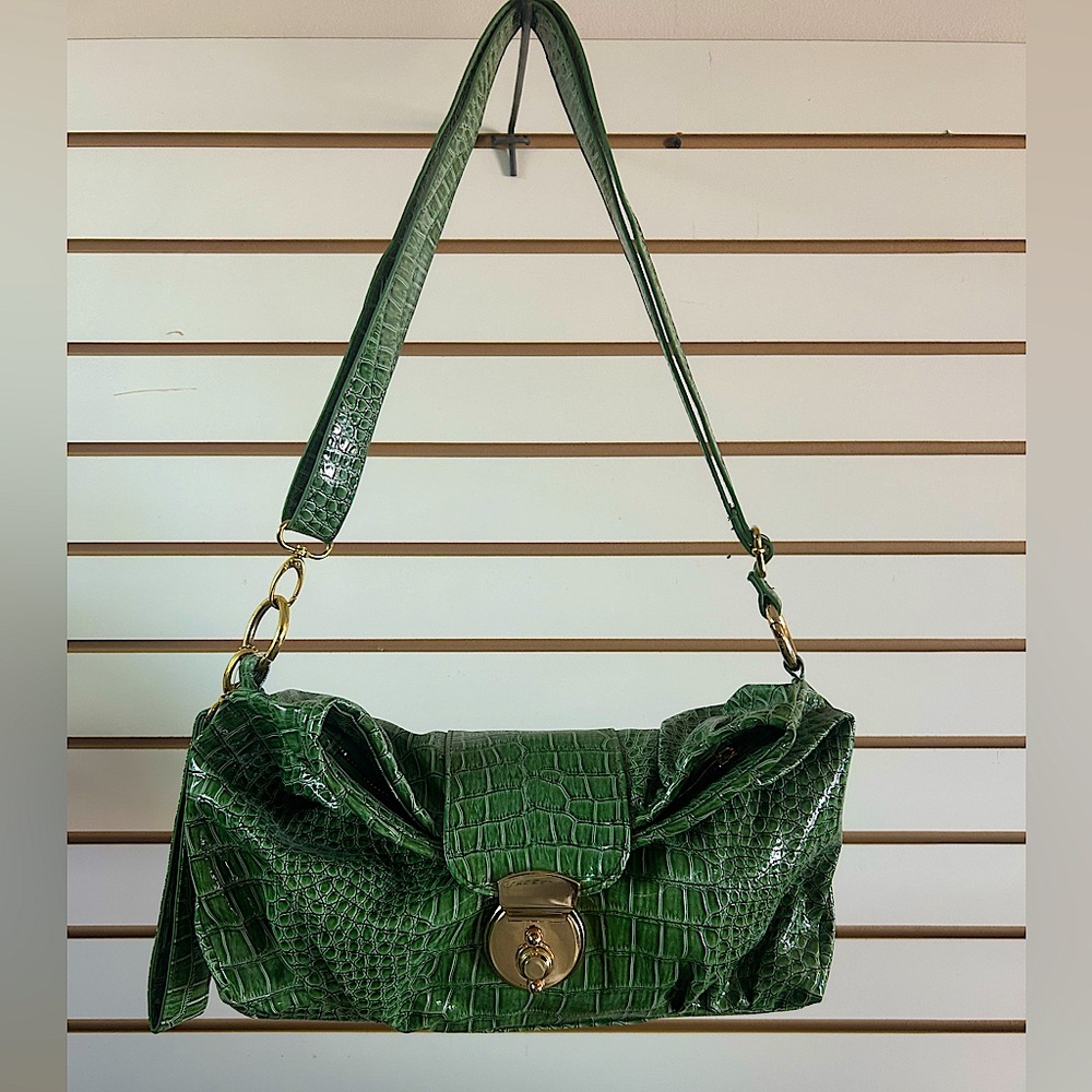 Green Big Buddha Shoulder bag